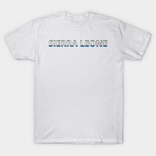 Drapeau Sierra Leone T-Shirt